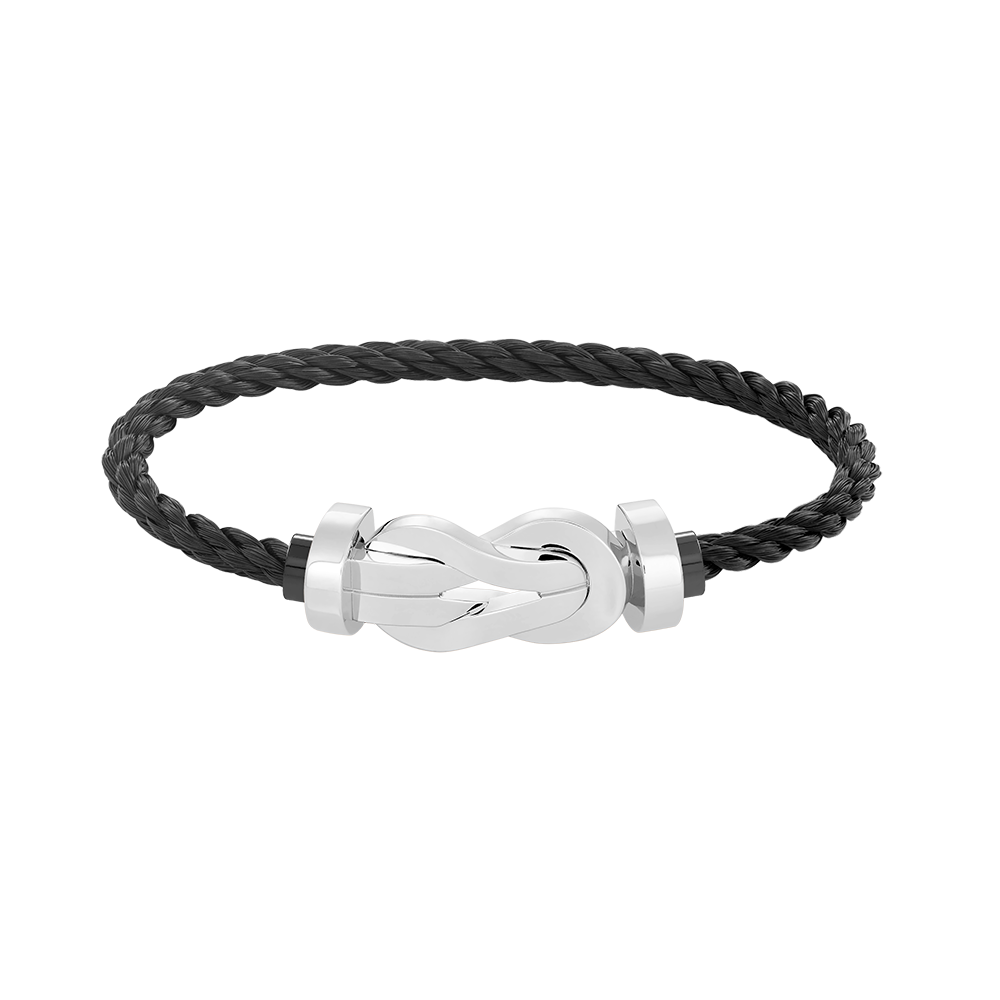 [Everoly JW]CHANCE GROSSE 8-FACH-SCHNALLE KEIN DIAMANTARMBAND SILBER
