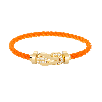 [Everoly JW]CHANCE GROSSES 8-FACH-SCHNALLE HALBDIAMANTARMBAND GOLD