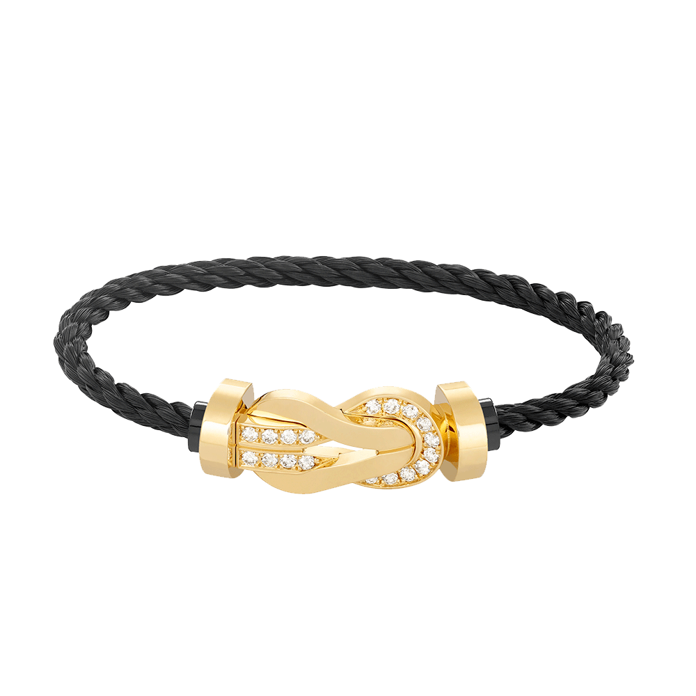 [Everoly JW]CHANCE GROSSES 8-FACH-SCHNALLE HALBDIAMANTARMBAND GOLD