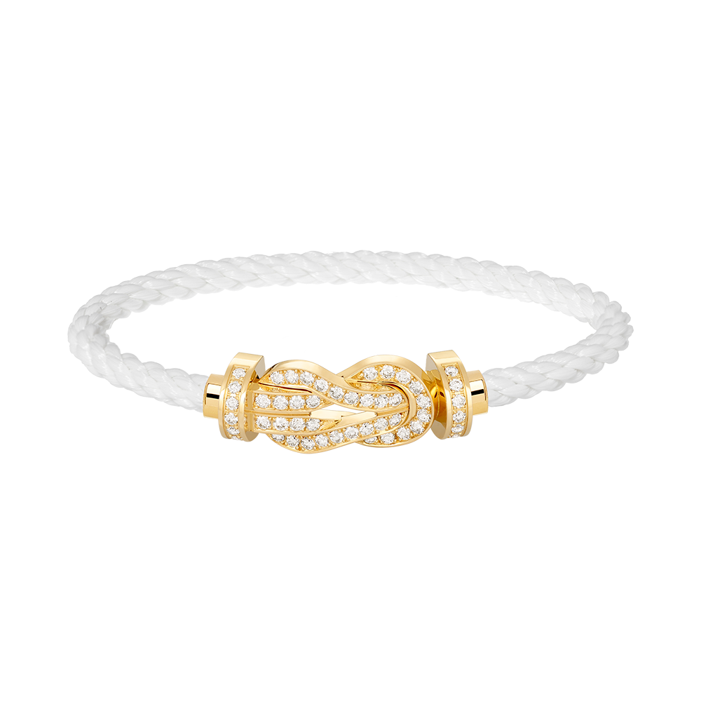 [Everoly JW]CHANCE GROSSES 8-FACH-SCHNALLE VOLLDIAMANT-ARMBAND GOLD