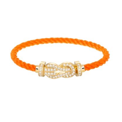 [Everoly JW]CHANCE GROSSES 8-FACH-SCHNALLE VOLLDIAMANT-ARMBAND GOLD