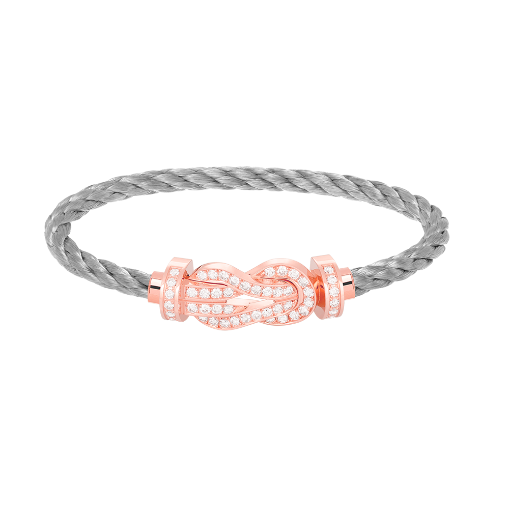 [Everoly JW]CHANCE GROSSES 8-FACH-ARMBAND MIT VOLLMUNDDIAMANTEN IN ROSÉGOLD