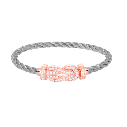 [Everoly JW]CHANCE GROSSES 8-FACH-ARMBAND MIT VOLLMUNDDIAMANTEN IN ROSÉGOLD