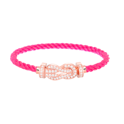 [Everoly JW]CHANCE GROSSES 8-FACH-ARMBAND MIT VOLLMUNDDIAMANTEN IN ROSÉGOLD