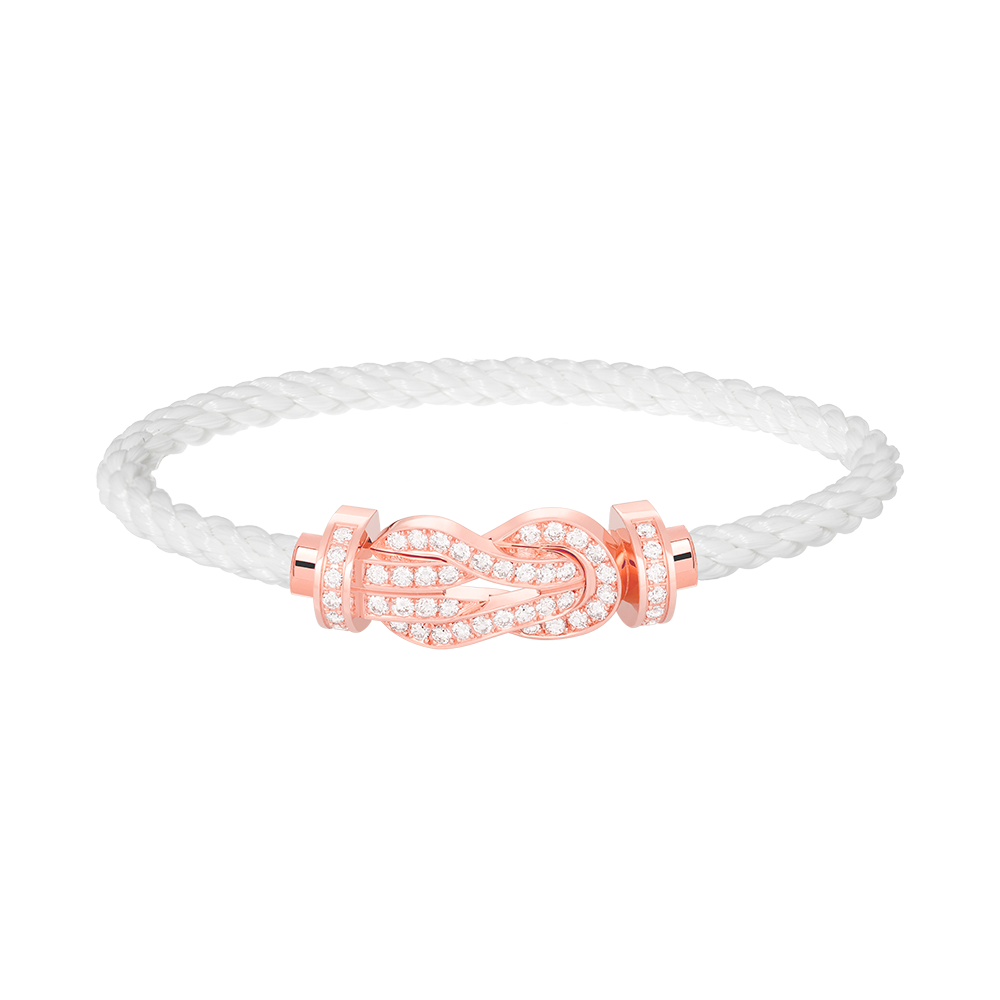 [Everoly JW]CHANCE GROSSES 8-FACH-ARMBAND MIT VOLLMUNDDIAMANTEN IN ROSÉGOLD