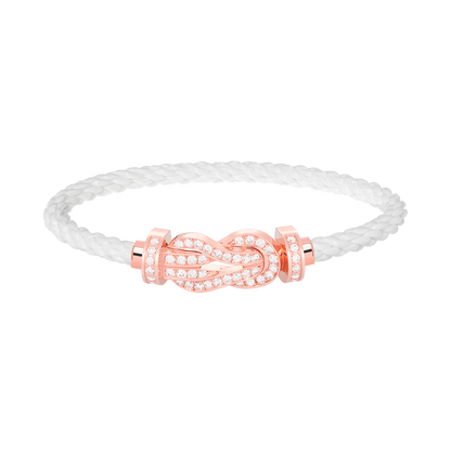[Everoly JW]CHANCE GROSSES 8-FACH-ARMBAND MIT VOLLMUNDDIAMANTEN IN ROSÉGOLD