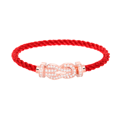 [Everoly JW]CHANCE GROSSES 8-FACH-ARMBAND MIT VOLLMUNDDIAMANTEN IN ROSÉGOLD