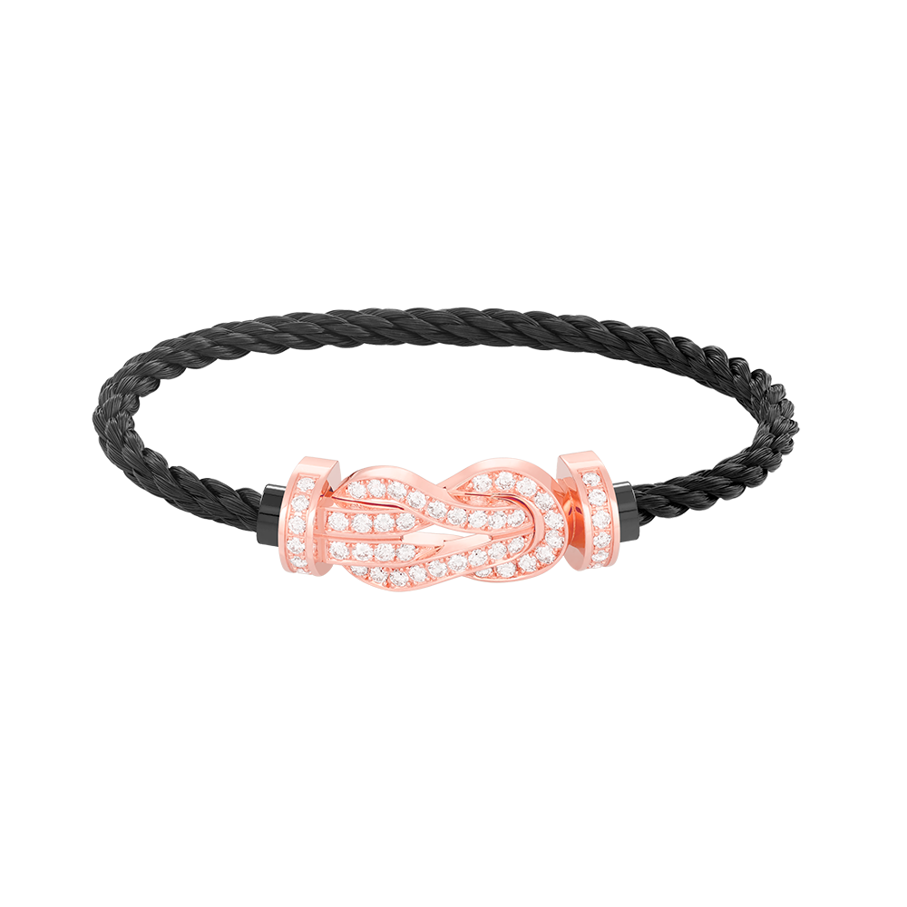 [Everoly JW]CHANCE GROSSES 8-FACH-ARMBAND MIT VOLLMUNDDIAMANTEN IN ROSÉGOLD