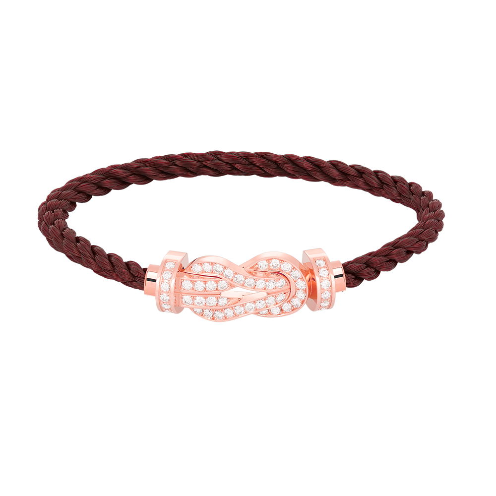 [Everoly JW]CHANCE GROSSES 8-FACH-ARMBAND MIT VOLLMUNDDIAMANTEN IN ROSÉGOLD