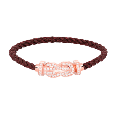 [Everoly JW]CHANCE GROSSES 8-FACH-ARMBAND MIT VOLLMUNDDIAMANTEN IN ROSÉGOLD