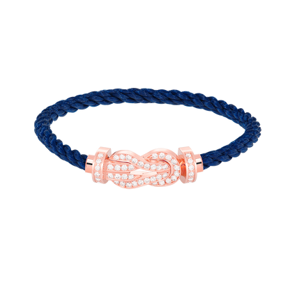 [Everoly JW]CHANCE GROSSES 8-FACH-ARMBAND MIT VOLLMUNDDIAMANTEN IN ROSÉGOLD