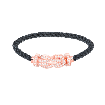 [Everoly JW]CHANCE GROSSES 8-FACH-ARMBAND MIT VOLLMUNDDIAMANTEN IN ROSÉGOLD