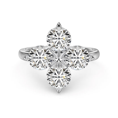 [Everoly JW]Vierblättriges Kleeblatt Achtzackiger Sternring