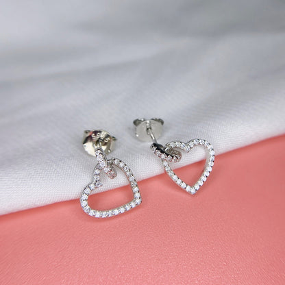 [Elitejewels]Dainty Heart Shape Earrings