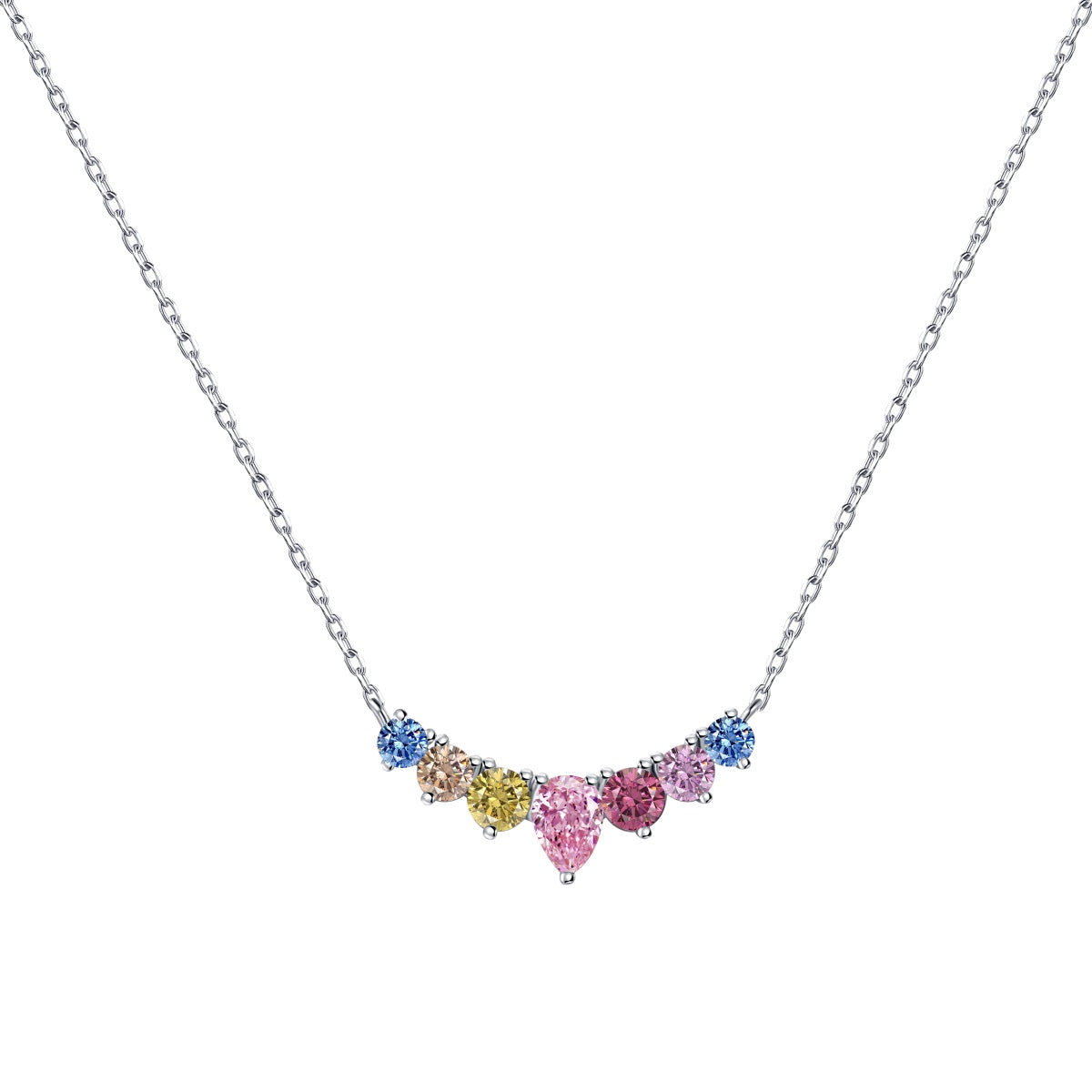 [Everoly JW]Zierliche bunte Herzkette