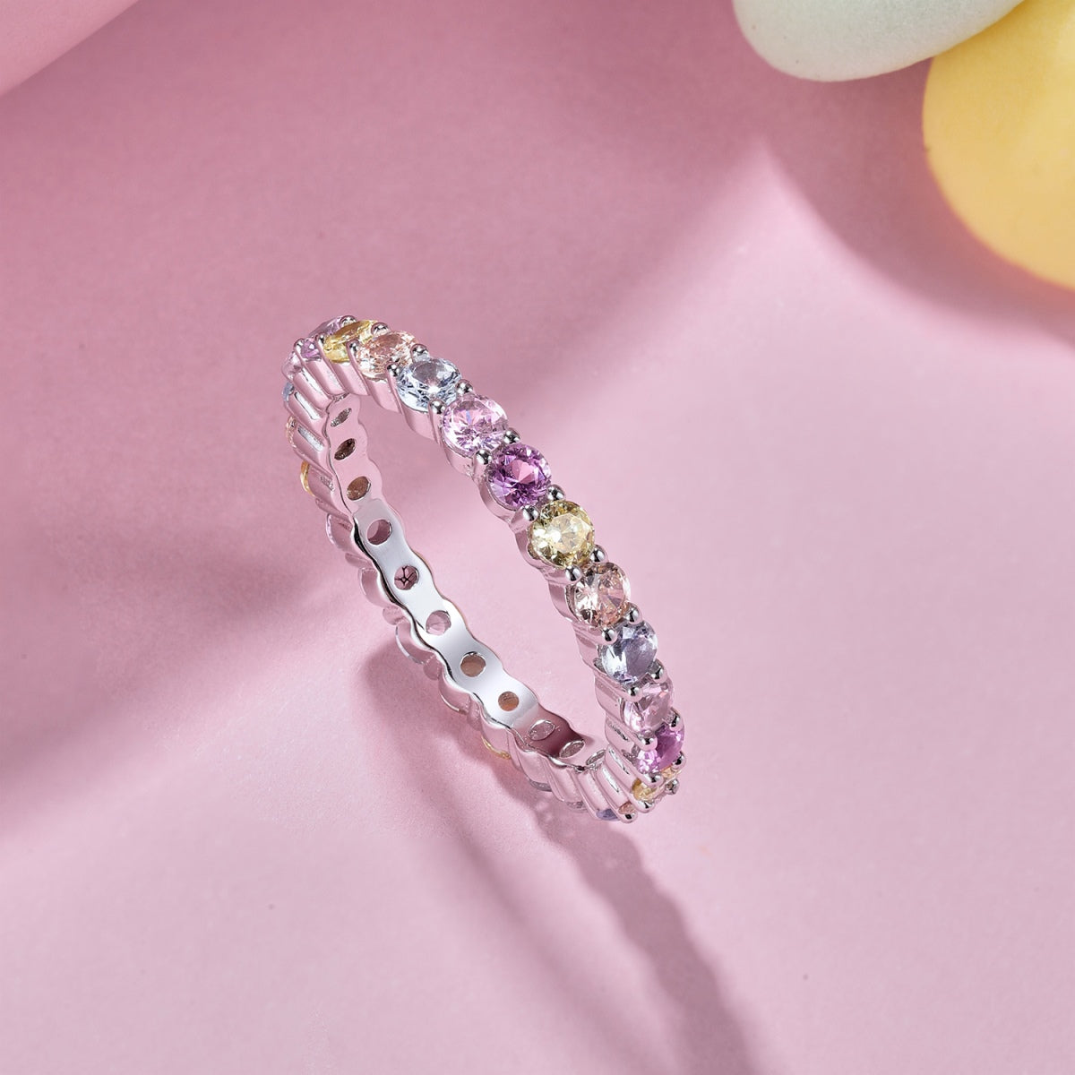 [Everoly JW]Dazzling Resplendent Round Cut Party Ring