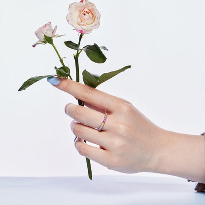 [Everoly JW]Dazzling Resplendent Round Cut Party Ring