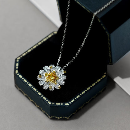 [Everoly JW]Exquisite Gänseblümchen-Halskette