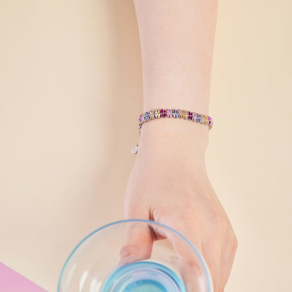[Everoly JW]Funkelndes, exquisites Party-Armband mit mehreren Schliffen