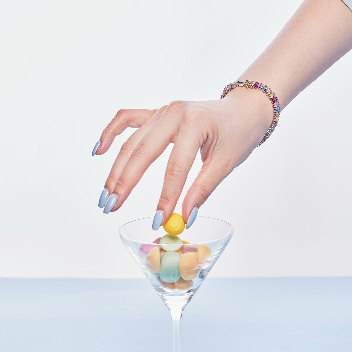 [Everoly JW]Funkelndes, exquisites Party-Armband mit mehreren Schliffen