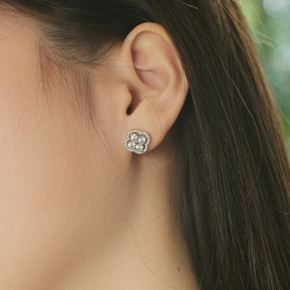 [Elitejewels]Four-Leaf Clover Exquisite Earrings