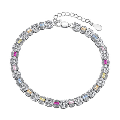 [Everoly JW]Schillerndes, strahlendes Multi-Cut-Armband für den Alltag