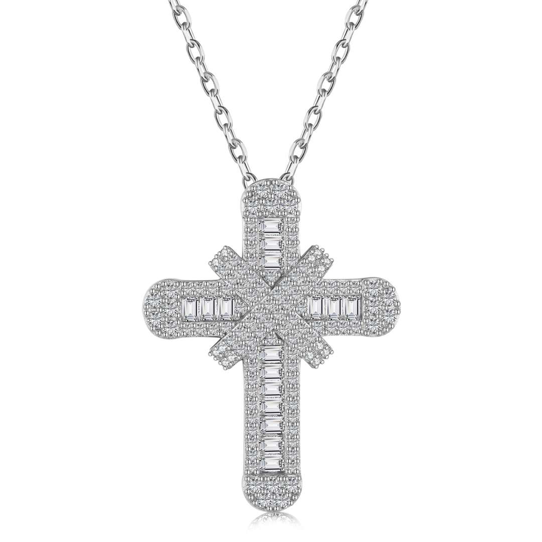 [Everoly JW]Gypsophila mit Diamanten Halskette