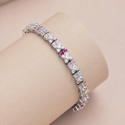 [Everoly JW] Einzigartiges buntes Armband in Blumenform für den Alltag