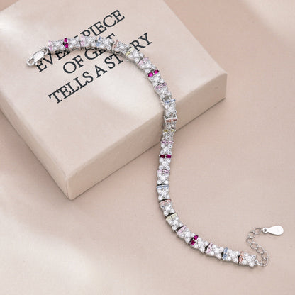 [Everoly JW] Einzigartiges buntes Armband in Blumenform für den Alltag