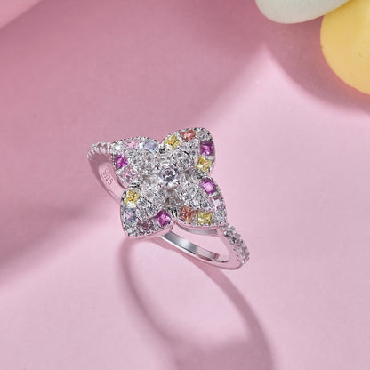 [Everoly JW]Luxuriöser bunter Bankettring in Blumenform