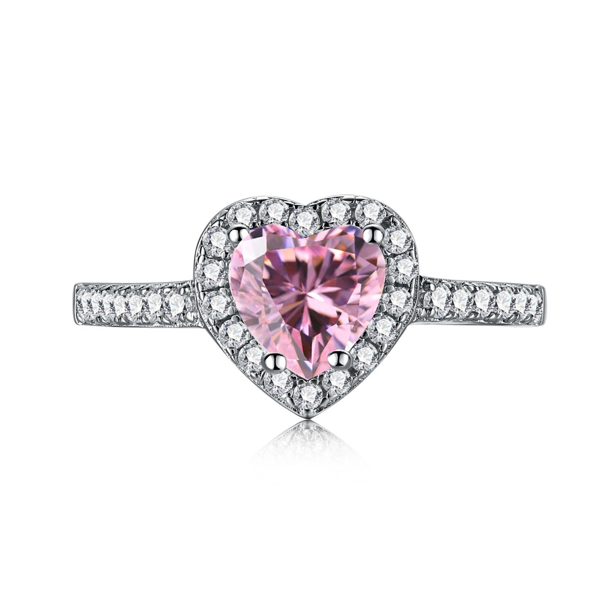 [Everoly JW]Eternity Spritziger romantischer Herzform-Liebhaberring