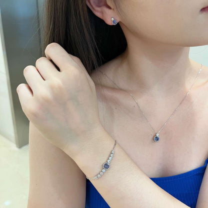 [Elitejewels] 豪華なハート オブ ザ オーシャン ブレスレット