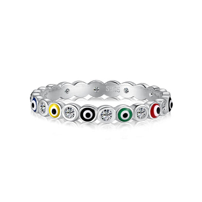 [Everoly JW]Sparkling Vibrant Round Shape Daily Ring