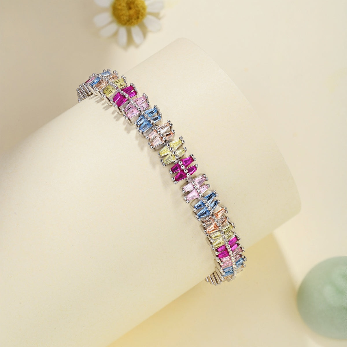 [Everoly JW]Funkelndes, exquisites Party-Armband mit mehreren Schliffen