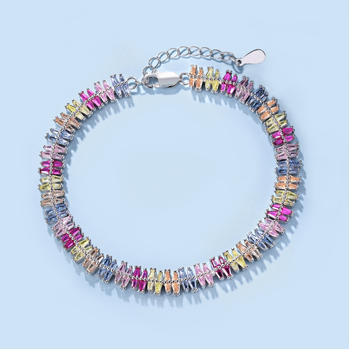[Everoly JW]Funkelndes, exquisites Party-Armband mit mehreren Schliffen