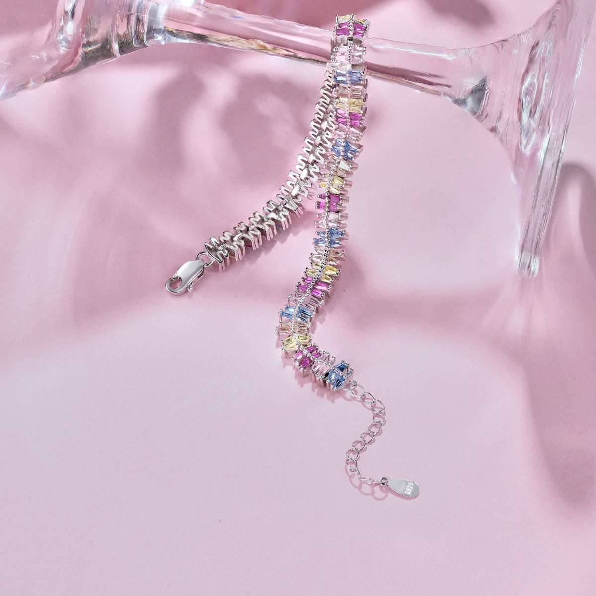 [Everoly JW]Funkelndes, exquisites Party-Armband mit mehreren Schliffen