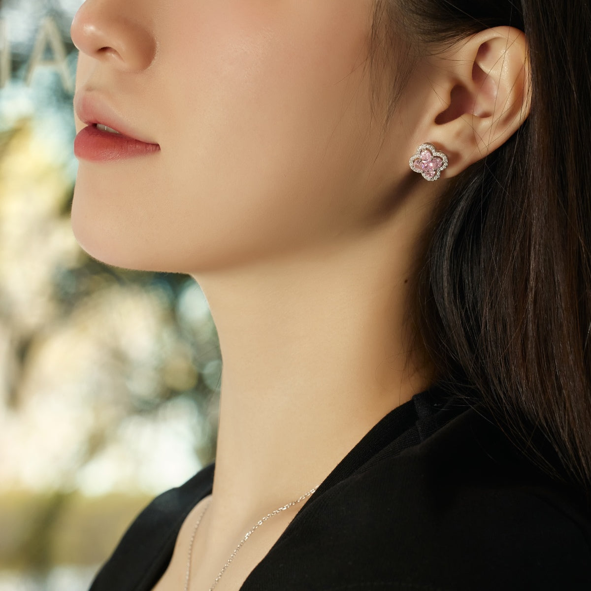 [Elitejewels]Lucky Four-Leaf Clover Exquisite Earrings