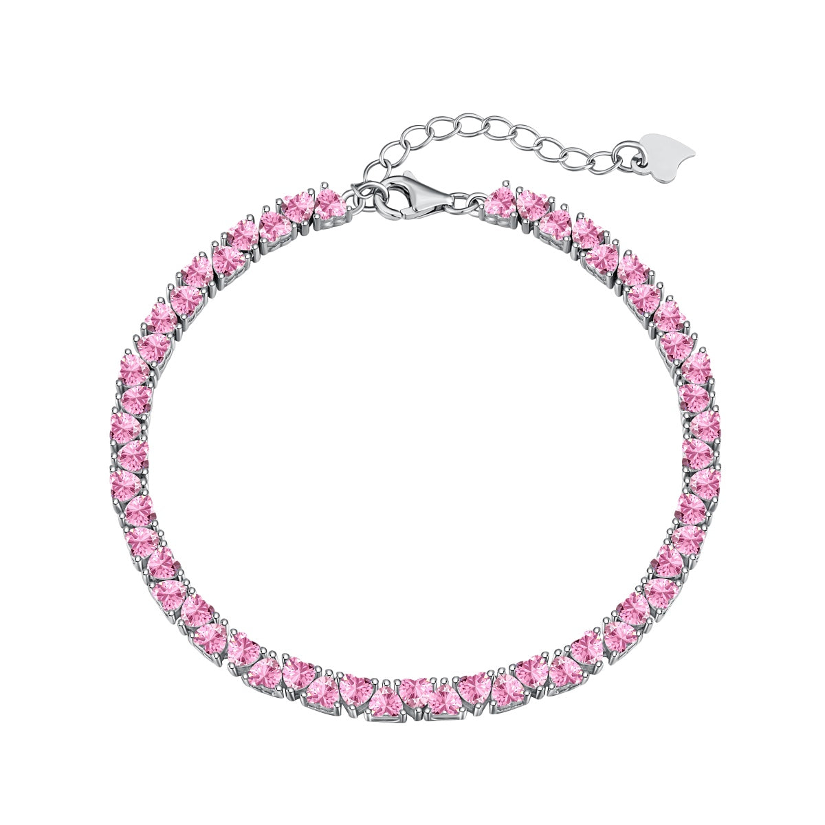 [Everoly JW]Schillerndes romantisches Armband in Herzform für Liebhaber