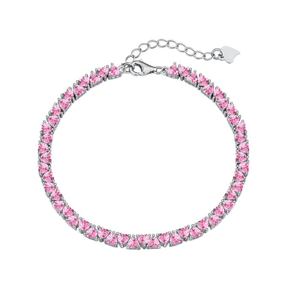 [Everoly JW]Schillerndes romantisches Armband in Herzform für Liebhaber