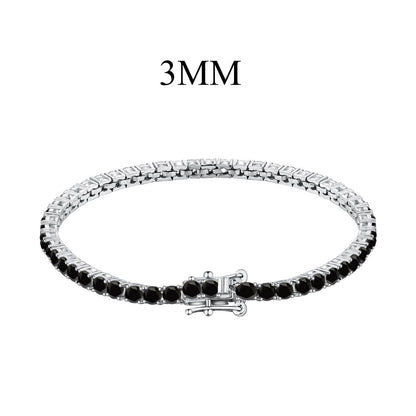 [Everoly JW] Strahlend buntes Party-Armband im Rundschliff