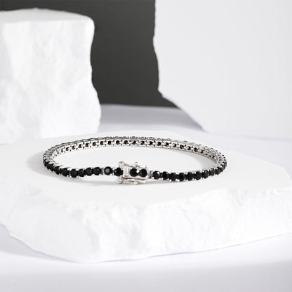 [Everoly JW] Strahlend buntes Party-Armband im Rundschliff