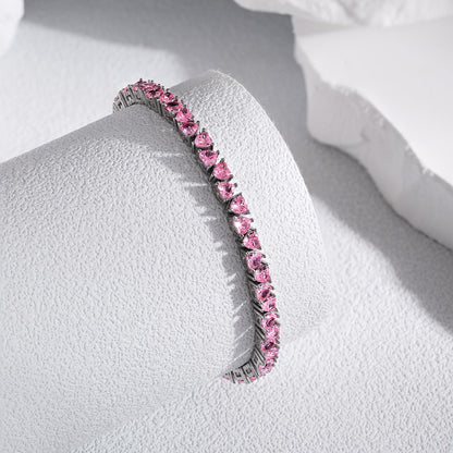 [Everoly JW]Schillerndes romantisches Armband in Herzform für Liebhaber