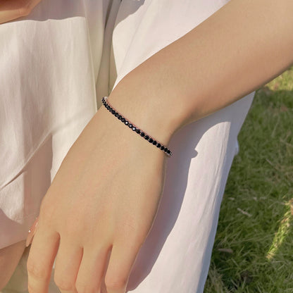 [Everoly JW] Strahlend buntes Party-Armband im Rundschliff