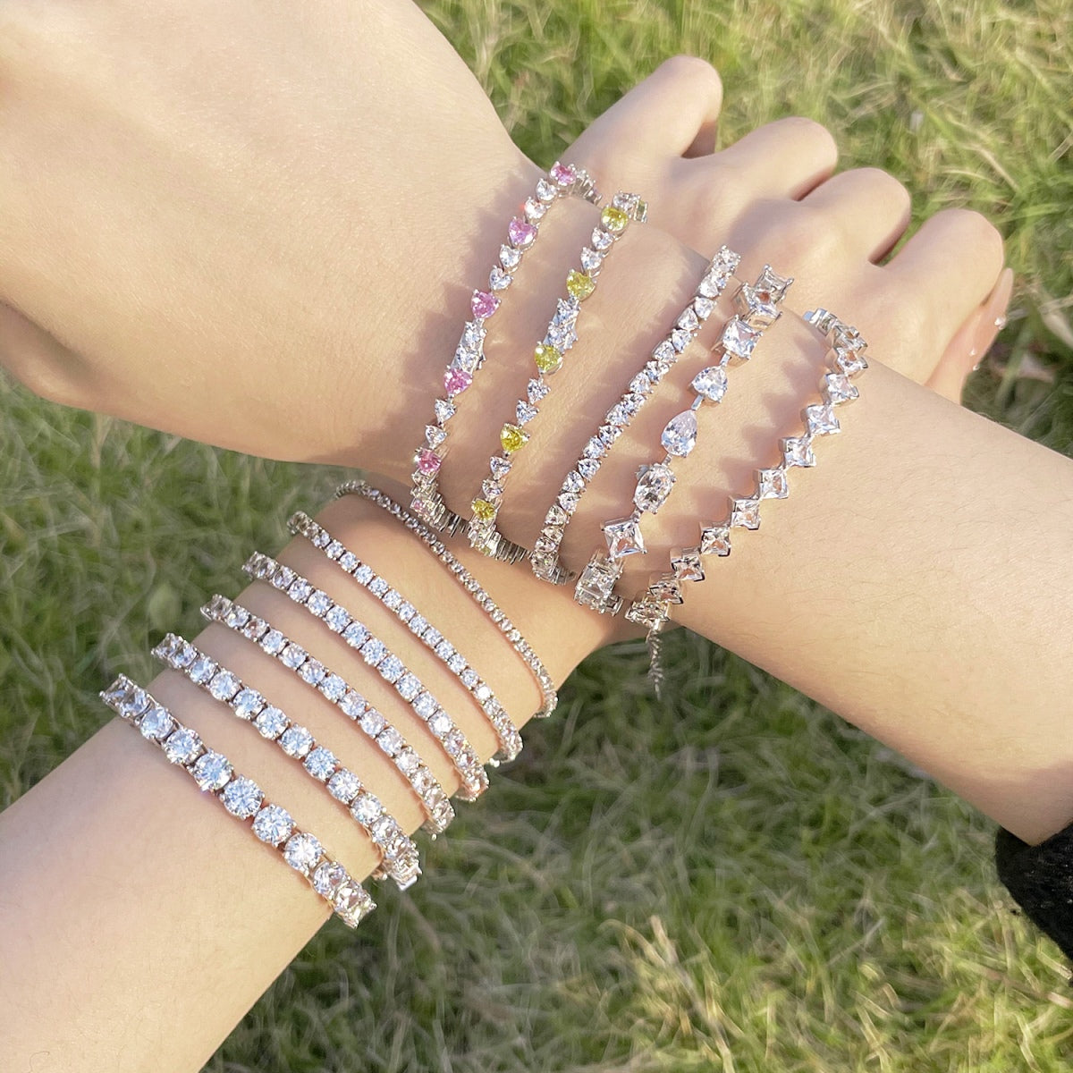 [Everoly JW]Einzigartiges, exquisites Multi-Cut-Armband für den Alltag