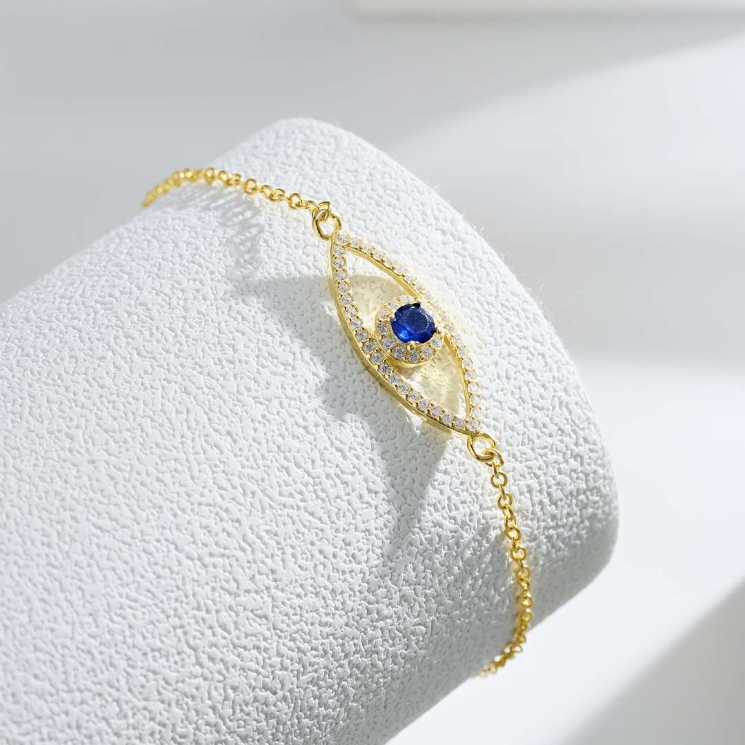 [Everoly JW]Armband mit Teufelsauge-Hohldesign