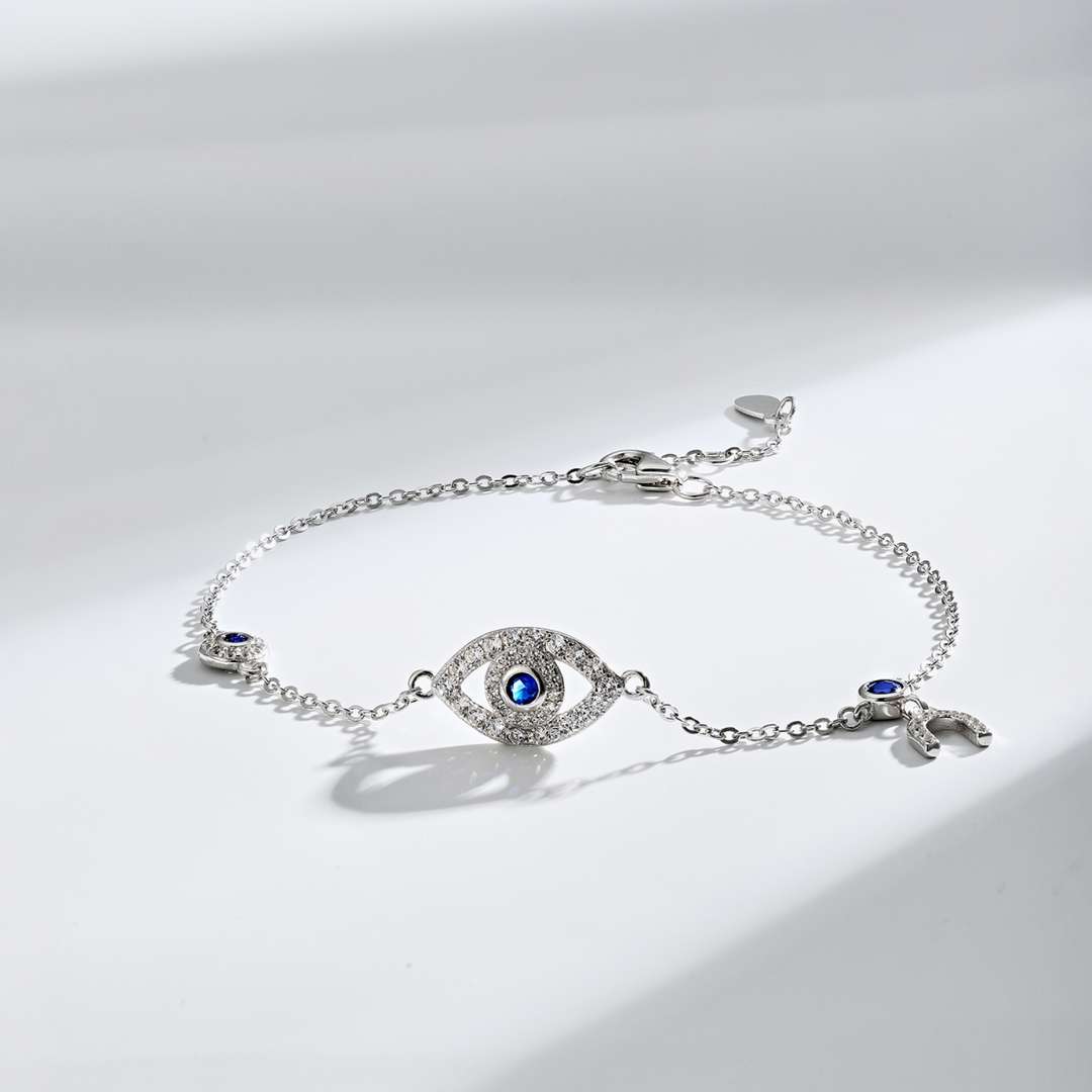 [Everoly JW]Dainty Eye Shape Necklace