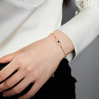 [Everoly JW]Armband mit Teufelsauge-Hohldesign