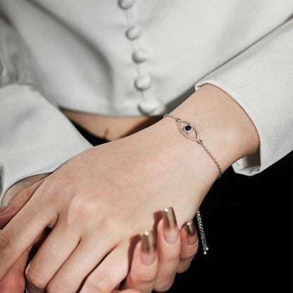 [Everoly JW]Armband mit Teufelsauge-Hohldesign