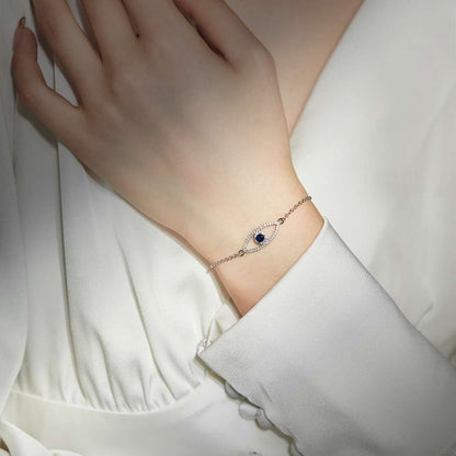 [Everoly JW]Armband mit Teufelsauge-Hohldesign