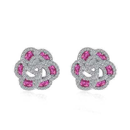 [Elitejewels]Exquisite Flower Shape Daily Earrings